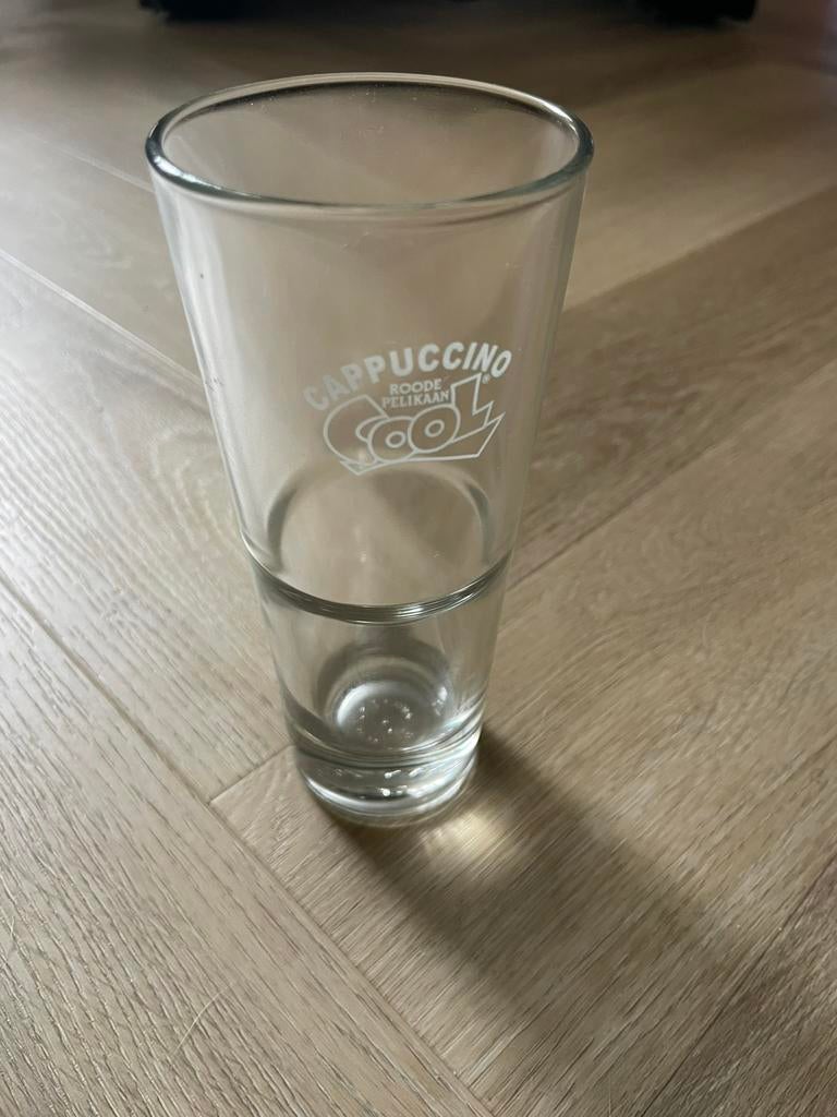 Te koop 6 cappuccino glazen, Ophalen of Verzenden, Nieuw, Overige typen