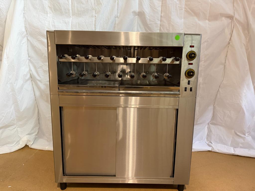 Churrasco Grill SGE19 (showroommodel), Ophalen of Verzenden, Nieuw zonder verpakking, Fornuis, Frituur en Grillen