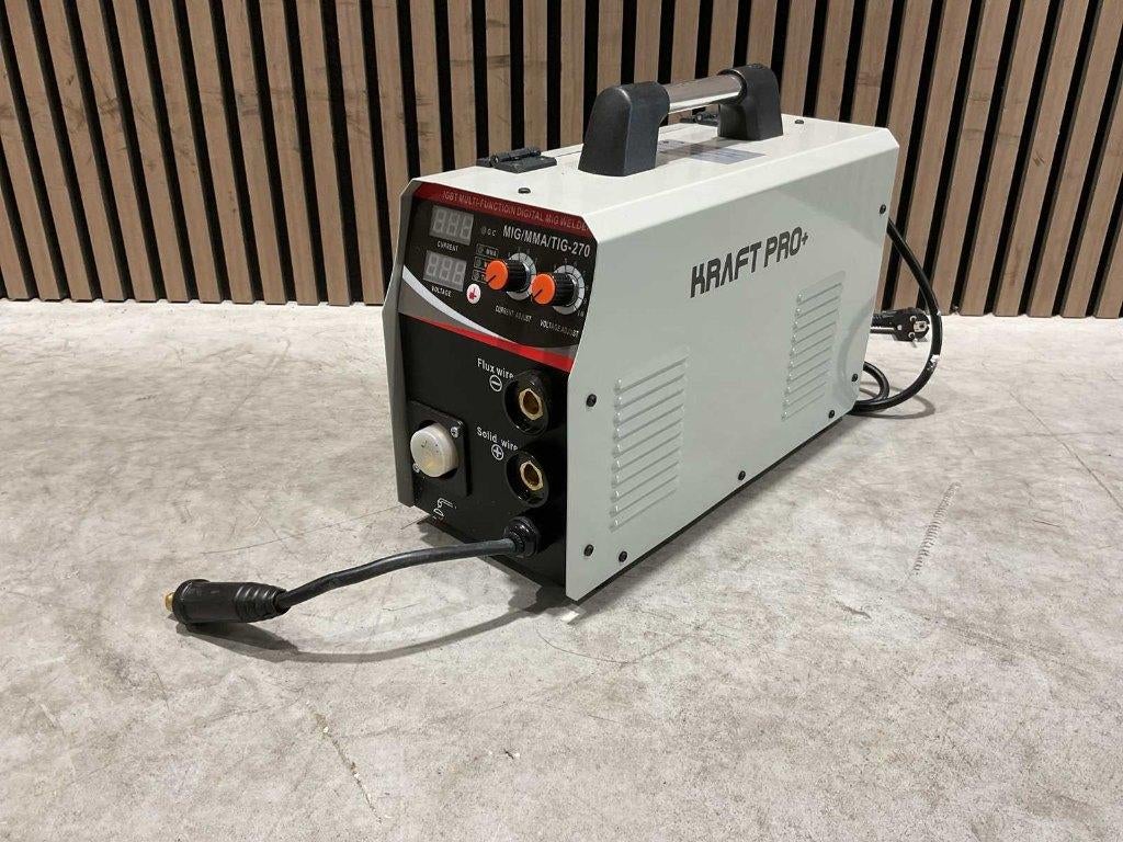 Kraft pro+ MIG/MMA/TIG-270 Lasmachine‼️, Ophalen, Nieuw, 250 ampère of meer, Tig
