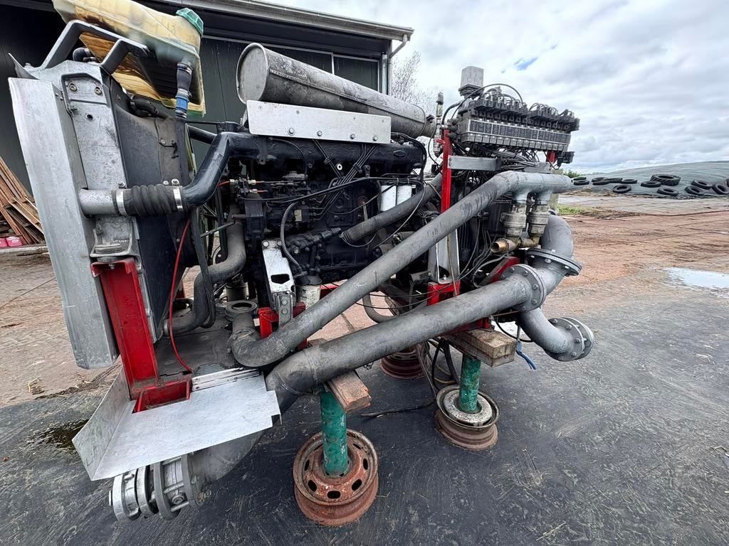 MAN Motor met Blusinstallatie, Doe-het-zelf en Verbouw, Motoren, Ophalen of Verzenden, Dieselmotor
