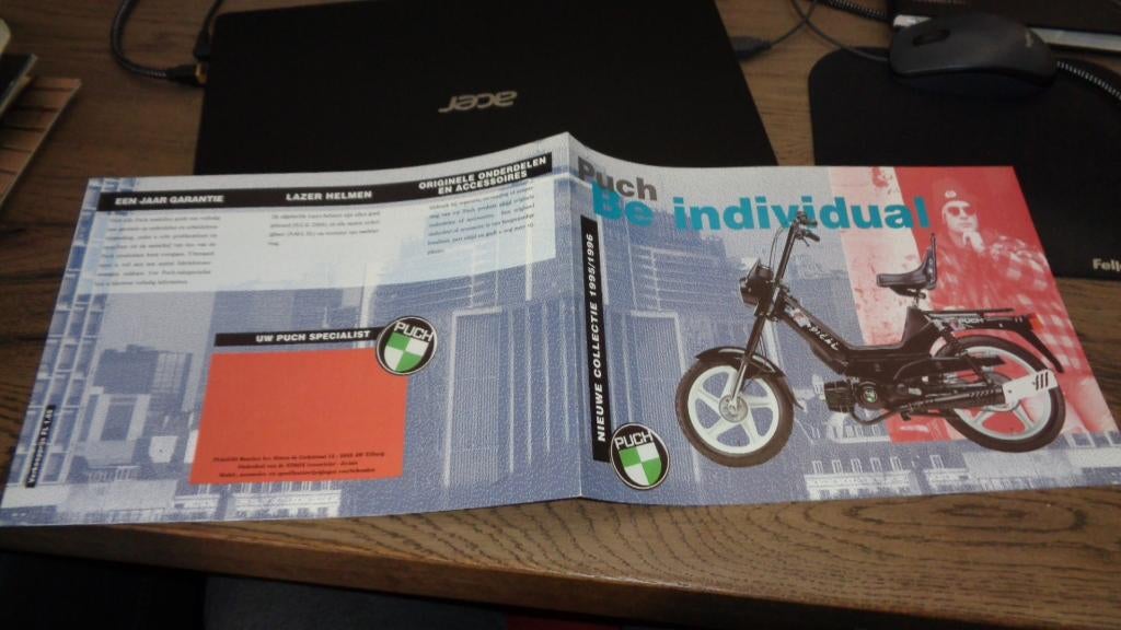 Folder  PUCH  modellen  1995 / 1996, Verzenden, Nieuw, Overige merken