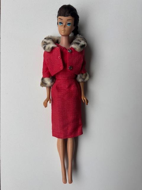 Barbie Japan Mattel 1962 met Barbie Matinee setje, Verzamelen, Poppen, Ophalen of Verzenden, Pop