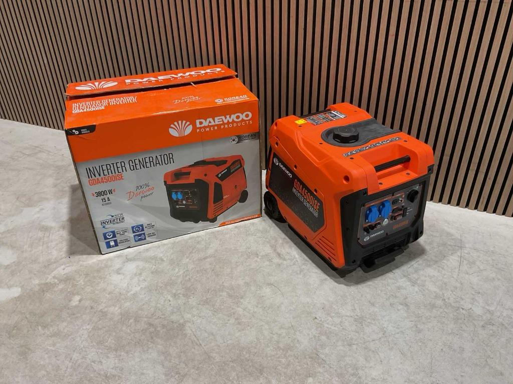 Daewoo benzine stroomgenerator aggregaat 4 modellen nieuw ‼️, Ophalen, Benzine, Geluidgedempt, Nieuw