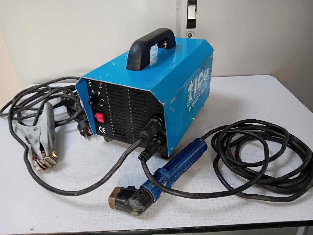 Lastoestel Tico elektrode lastoestel lasinverter 230 volt, Ophalen of Verzenden, Zo goed als nieuw, Minder dan 150 ampère, Inverter