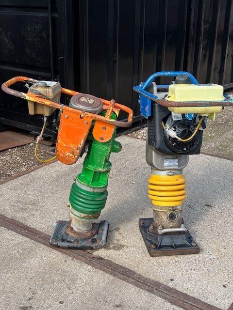 2 x stamper stampers Wacker en Ammann, Tuin en Terras, Ophalen, Gebruikt