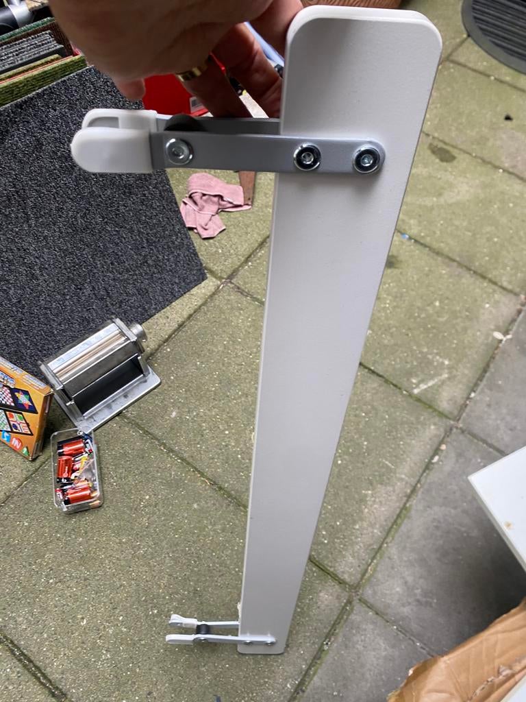 IKEA Vikare Leuning - Wit, Minder dan 50 cm, Gebruikt, Wit, Ophalen of Verzenden