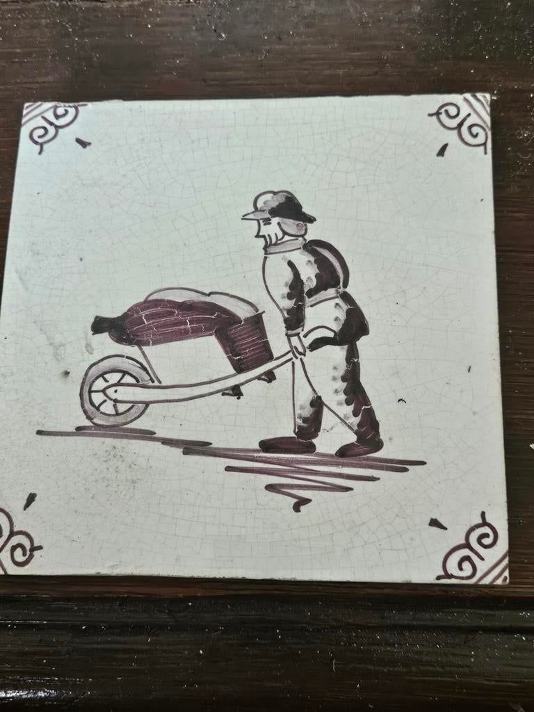 Oude tegels met afbeeldingen, Antiek en Kunst, Ophalen of Verzenden