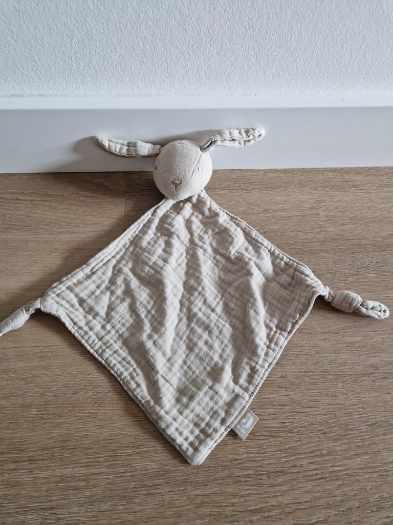 Knuffeldoekje Jollein konijn doekje Bunny Ears K8712, Ophalen of Verzenden, Zo goed als nieuw, Konijn