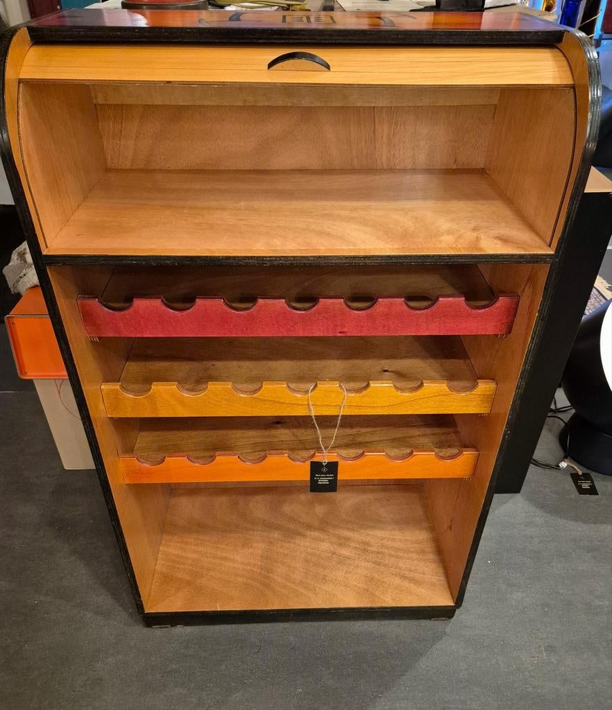 Kakadu Wijnkast / Drankkast - Kunst Design, Huis en Inrichting, Kasten | Buffetkasten, Met deur(en), 100 tot 150 cm, 50 tot 100 cm