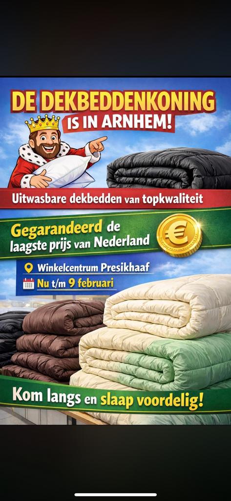 Uitwasbare dekbedden en overtrekken alle maten en merken, Eenpersoons, Wit, Nieuw, Ophalen of Verzenden