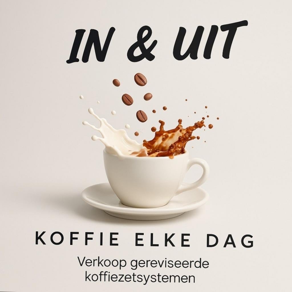 Foto 5 van Zwart metalen koffie-cup houder met houten voet