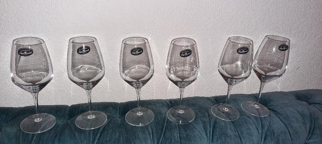 luigi bormioli accademia wijnglazen, Verzamelen, Glas en Borrelglaasjes, Ophalen of Verzenden, Nieuw, Bierglas