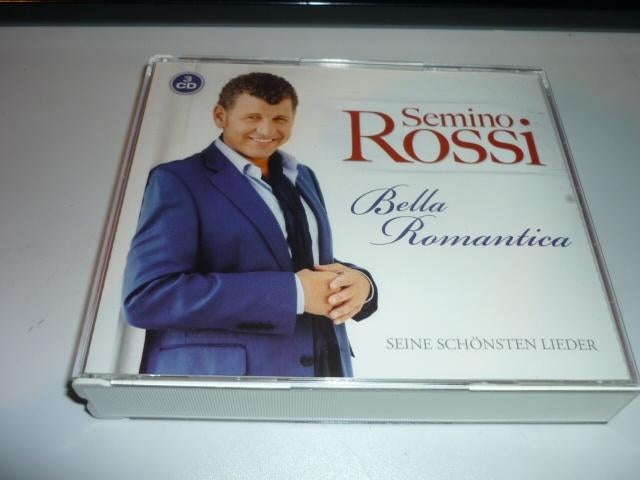 Semino Rossi de cd boxset bella romantica, Cd's en Dvd's, Cd's | Schlagers, Verzenden, Zo goed als nieuw, Boxset