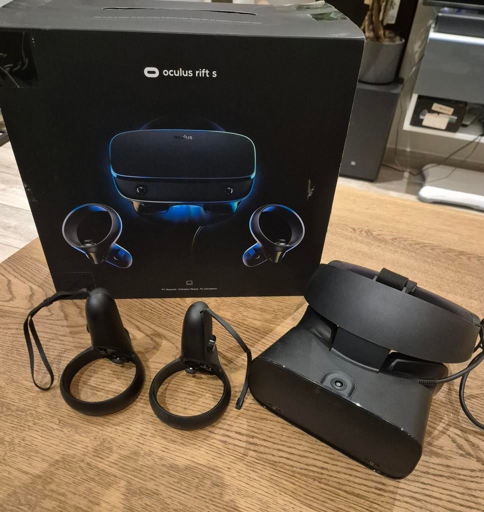 Oculus Rift S VR Headset - Perfecte Staat!, Spelcomputers en Games, Virtual Reality, Ophalen of Verzenden, Zo goed als nieuw, VR-bril