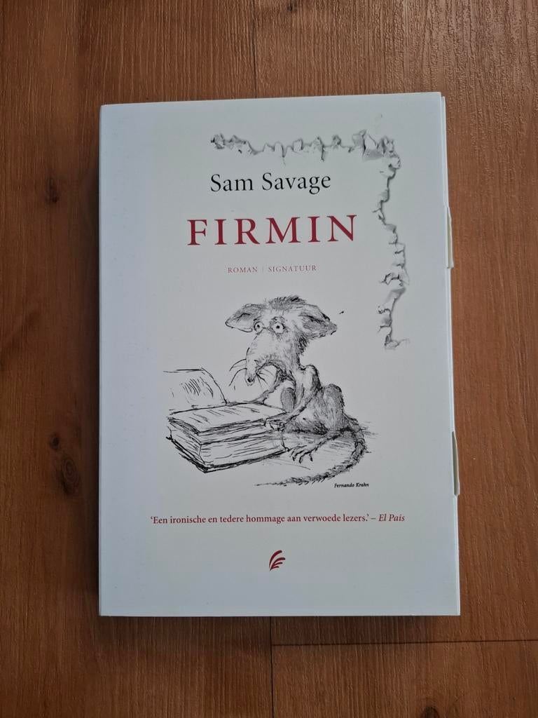 Firmin - Sam Savage (Roman), Ophalen of Verzenden, Zo goed als nieuw, Sam Savage, Nederland