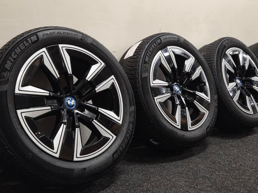 19 inch Origineel BMW iX3 G08 5x112 style 842 winter inc btw, 19 inch, Banden en Velgen, Clermont-Ferrand, France, Michelin
