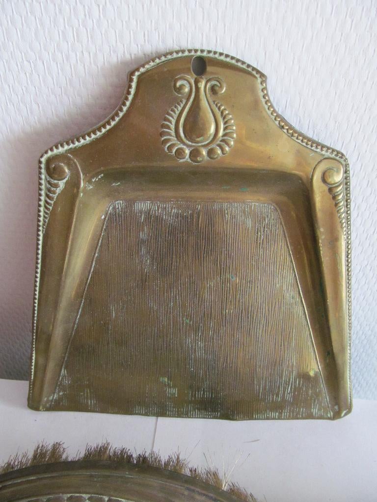 Art Nouveau tafelschuierset., Antiek en Kunst, Antiek | Koper en Brons, Ophalen, Koper