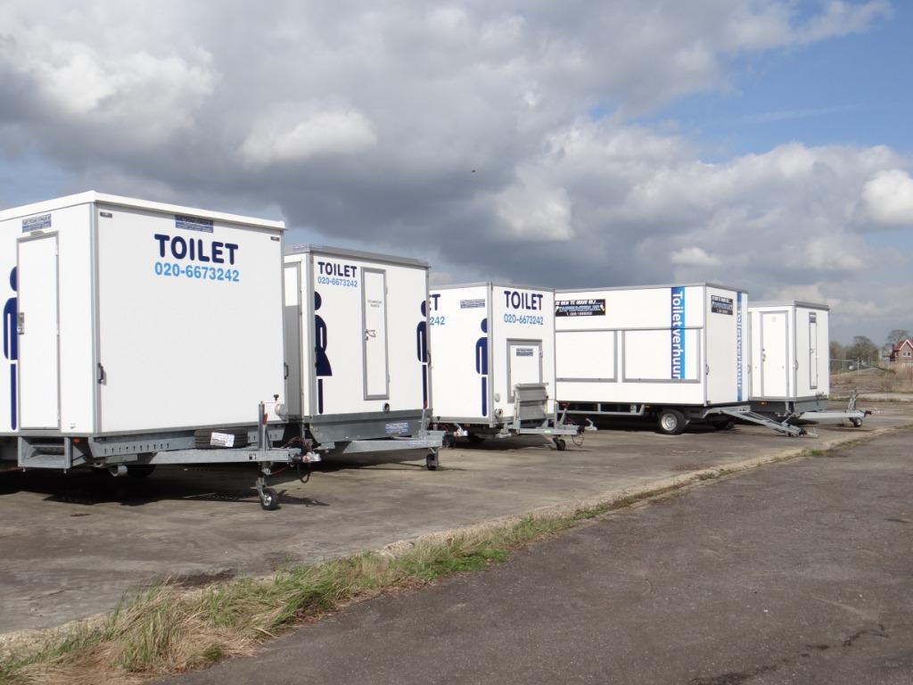 Toiletwagen huren 1 t/m 14 persoons | Luxe | Vanaf €250, Ophalen, Zo goed als nieuw, Overige
