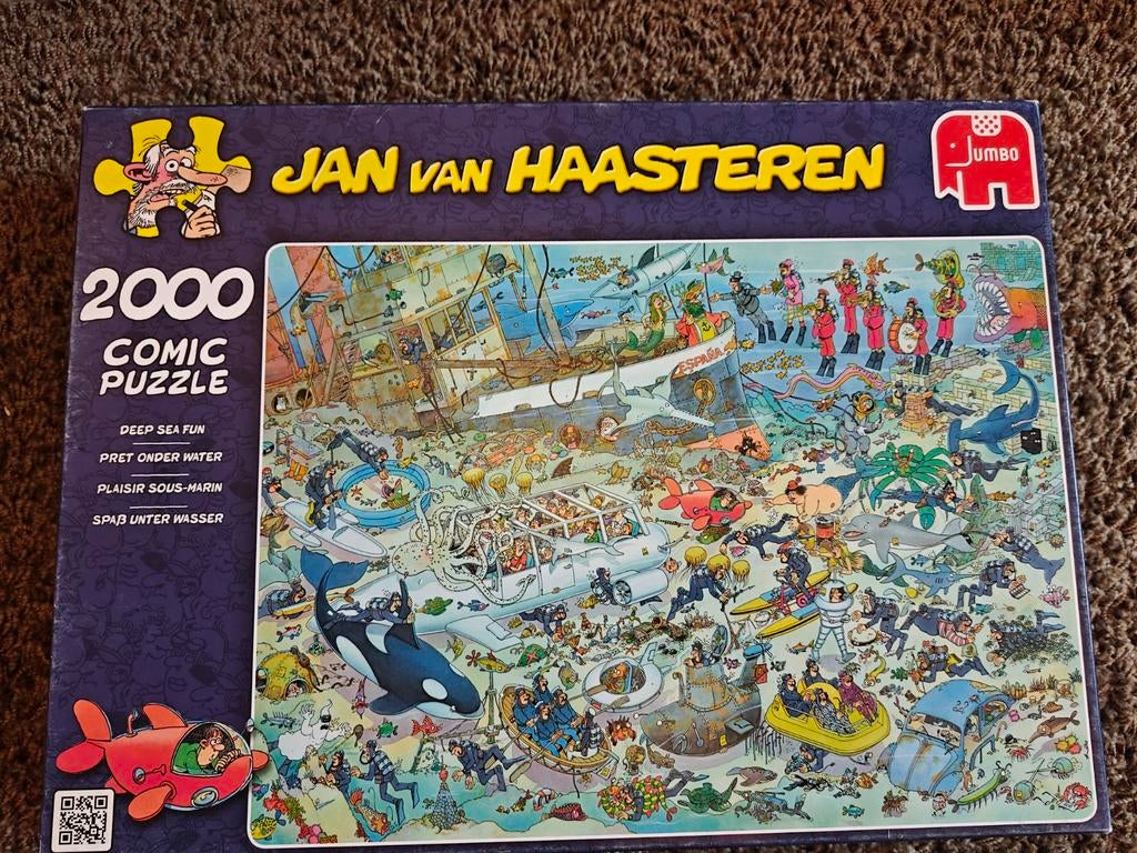 Jan van Haasteren, Hobby en Vrije tijd, Denksport en Puzzels, Ophalen, 500 t/m 1500 stukjes, Zo goed als nieuw, Legpuzzel