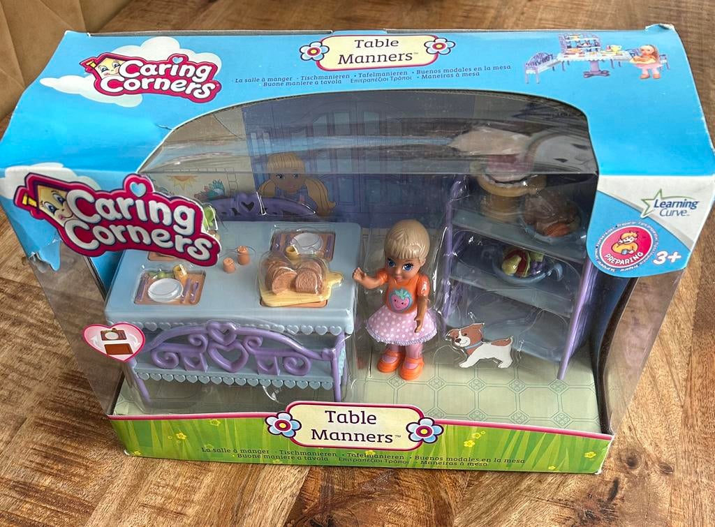 Caring corners learning curve poppenhuis meubels, Ophalen, Nieuw, Toebehoren