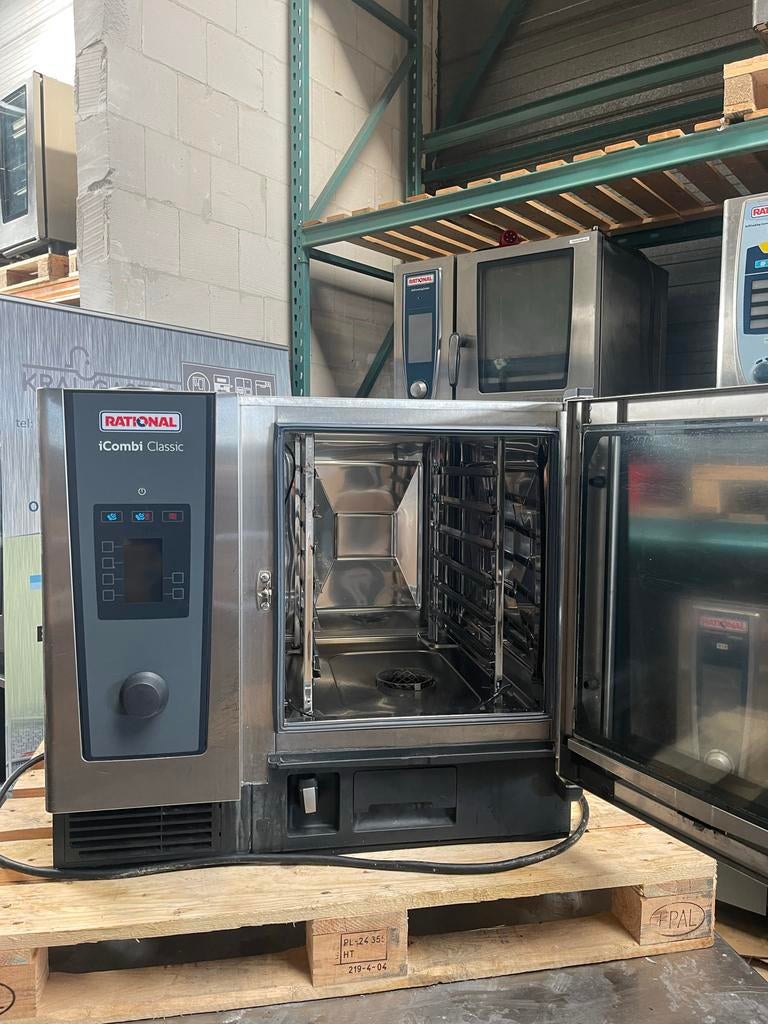 Rational iCombi Classic 61E Combi-Steamer 2021 bouwjaar, Ophalen, Gebruikt, Ovens, Magnetrons en Steamers
