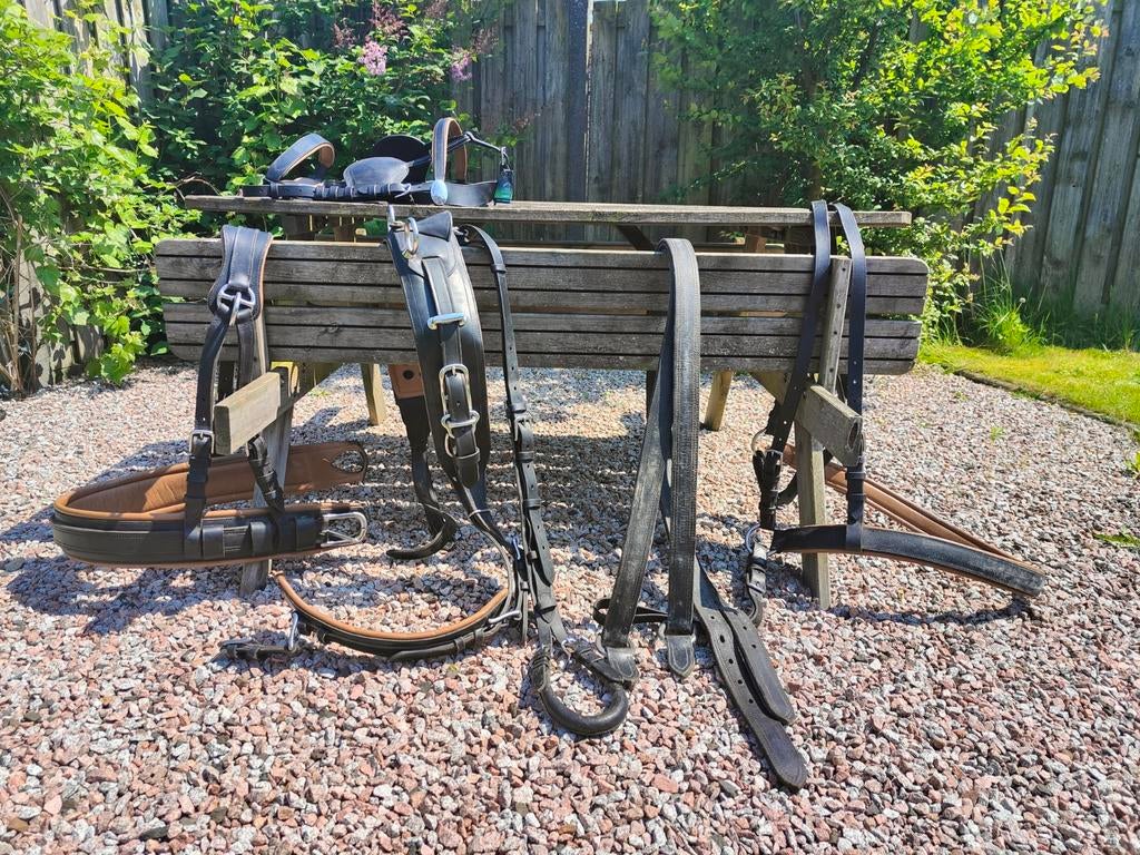 Ideal Mentuig Enkelspan Full, Dieren en Toebehoren, Paarden en Pony's | Hoofdstellen en Tuigage, Ophalen, Gebruikt, Overige soorten