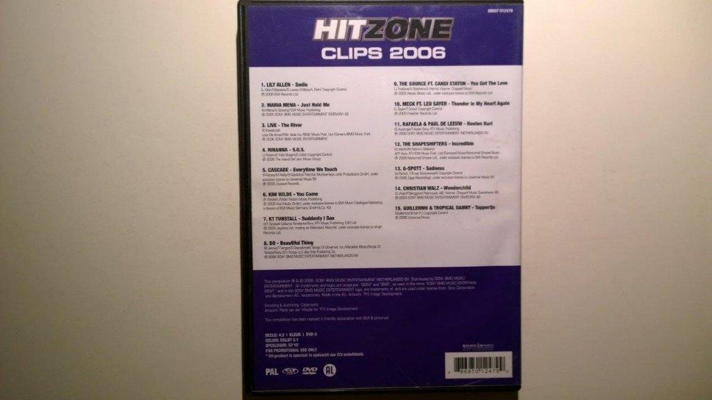 Hitzone Clips 2006 (DVD), Alle leeftijden, Ophalen of Verzenden, Zo goed als nieuw, Muziek en Concerten