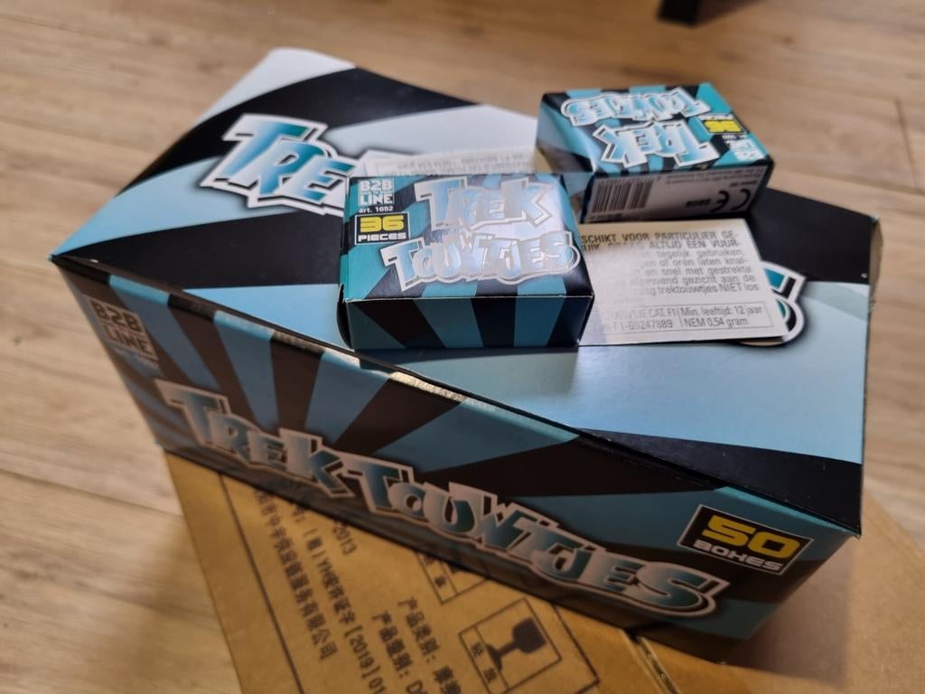 Trektouwtjes kinder vuurwerk, Ophalen of Verzenden, Nieuw, Verjaardag