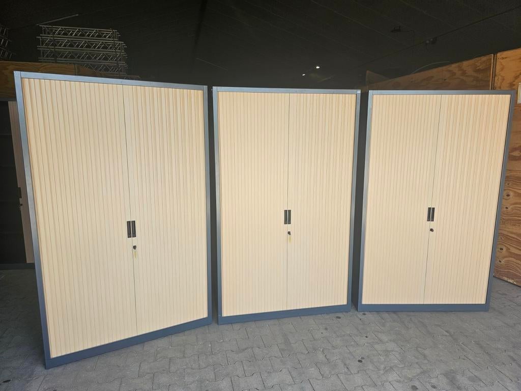 Zeer nette serie roldeurkasten van Assenburg, Ophalen, 100 tot 150 cm, Zo goed als nieuw, 150 tot 200 cm