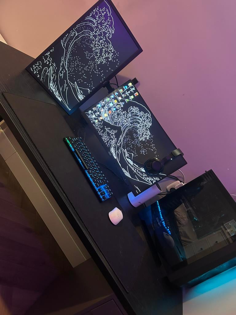 Complete gaming setup, Computers en Software, Desktop Pc's, Ophalen of Verzenden, Zo goed als nieuw, Gaming, SSD