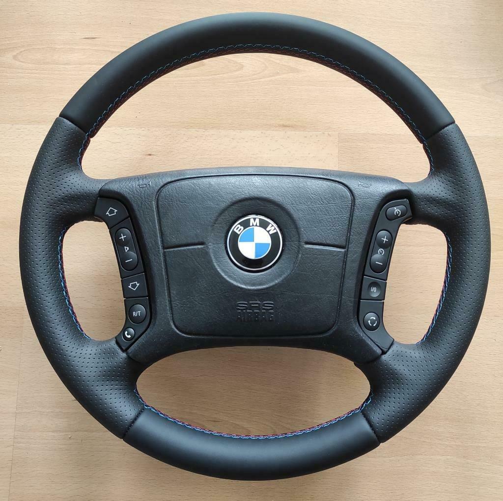 bmw lederen stuur wielstuur e34 e39 5 serie  x3 inruil, Jhvelgen@gmail.com, Nieuw, Ophalen of Verzenden, BMW