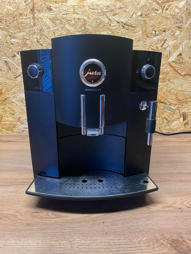 KOFFIE VONK - Jura C5 - incl. garantie en onderhoud, Gebruikt, 10 kopjes of meer, Koffiemachine, Ophalen of Verzenden