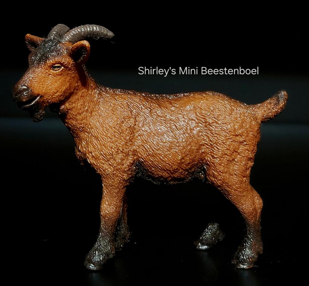 schleich geit, Ophalen of Verzenden, Zo goed als nieuw, Boerderijdier, Beeldje of Figuurtje