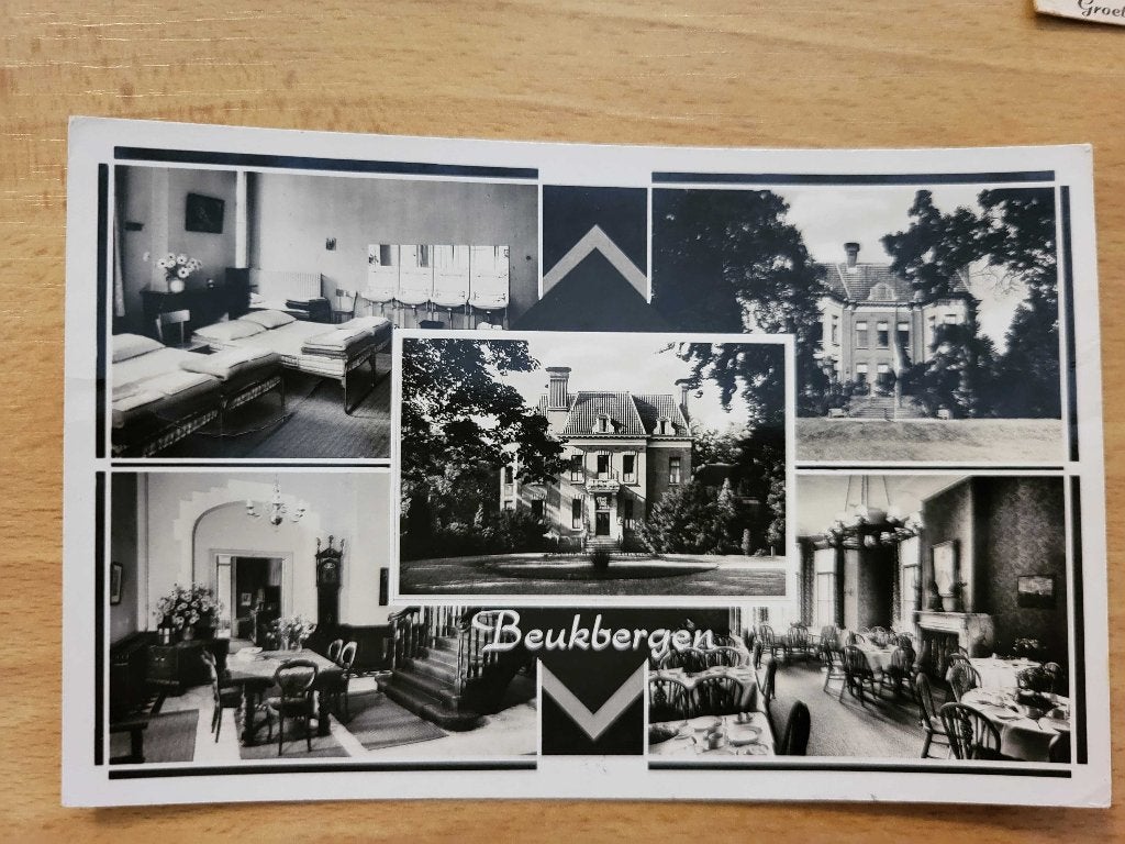 ansicht HUIS TER HEIDE Beukbergen, Verzamelen, Ansichtkaarten | Nederland, Ophalen of Verzenden, Voor 1920, Utrecht