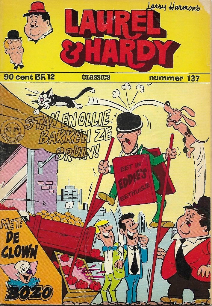 Laurel en Hardy - Stan en Ollie bakken ze bruin, Eén comic, Ophalen of Verzenden, Zo goed als nieuw, Amerika