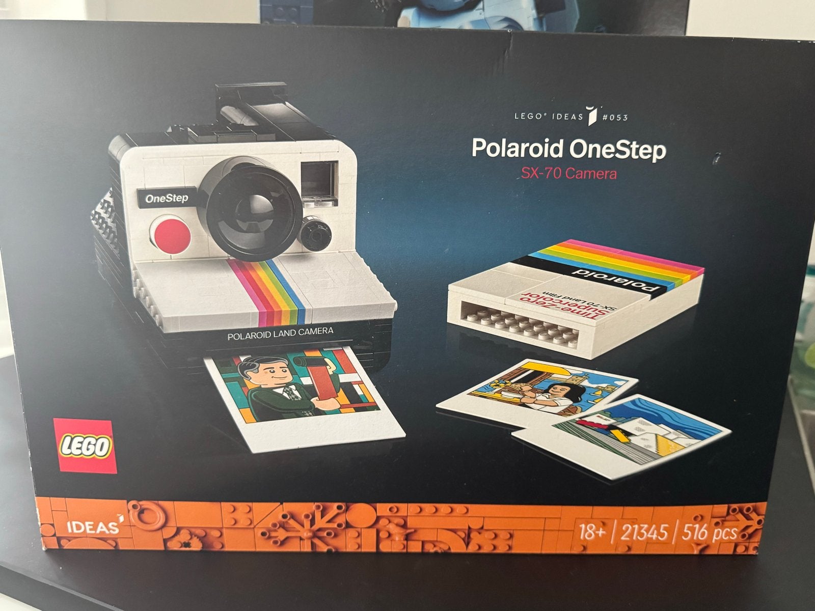 LEGO Ideas 21345 Polaroid OneStep SX-70 Camera Nieuw, Ophalen, Compleet, Lego, Zo goed als nieuw