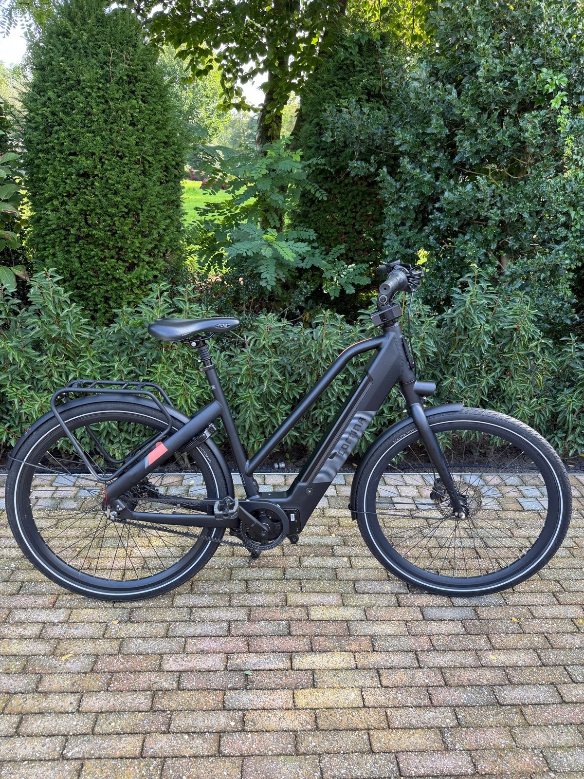 Cortina E-blau E-bike Damesfiets - Mat Zwart - D57, 55 tot 59 cm, Ophalen of Verzenden, Gebruikt, Cortina