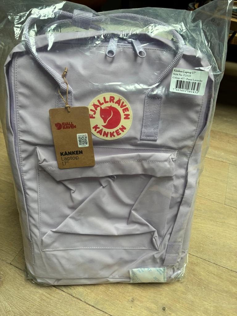 Fjallraven Kanken laptop rugzak 17inch (nieuw!), Ophalen of Verzenden, Nieuw, Overige merken, 45 tot 60 cm