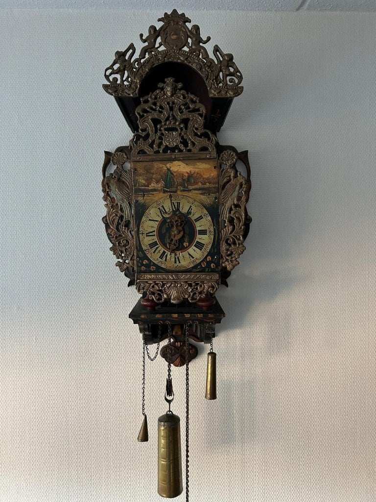 Friese stoelklok, Antiek en Kunst, Ophalen