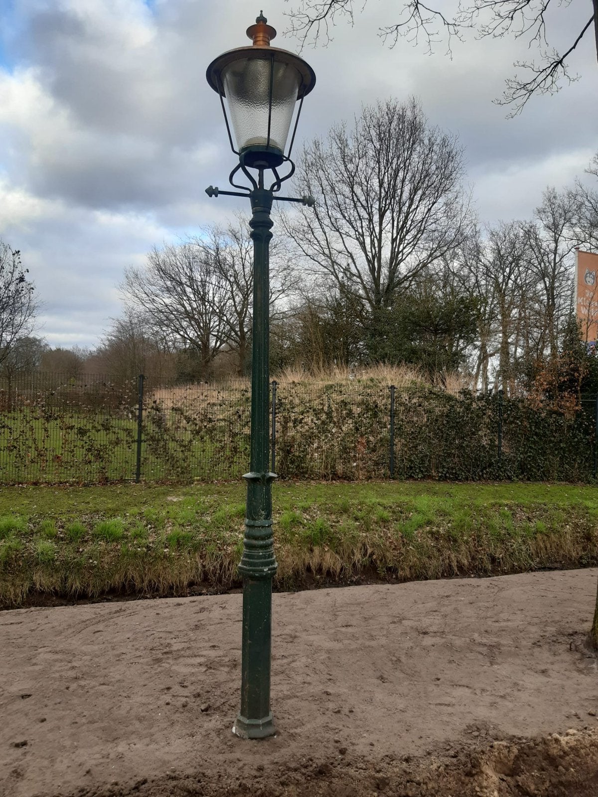 Klassieke lantaarnpaal voor tuin of park, Ophalen of Verzenden, Zo goed als nieuw