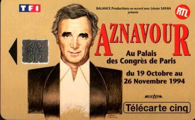 4 FRANKRIJK BELFRIS AZNAVOUR Gn 83, Verzamelen, Ophalen of Verzenden