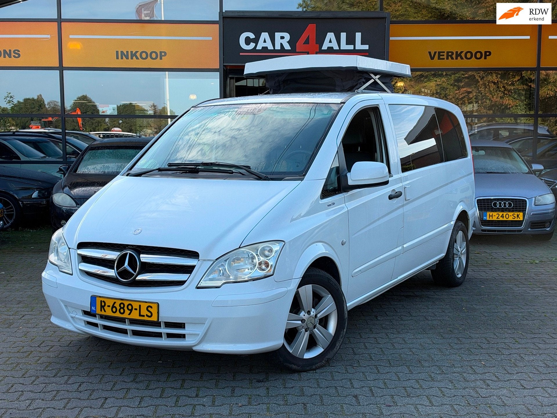 Mercedes-Benz VITO 7PERSOONS/CAMPER/AUTOMAAT/APK 18-09-2027, Automaat, ESP-stabiliteitscontrole, Elektrische ramen, Mercedes-Benz