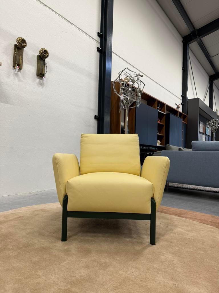 Nieuw Leolux Enna Fauteuil Ceras Marl leer Design stoel, Leolux, Nieuw, Ophalen of Verzenden, Evidence Harvink Jori Rolf Benz Design on Stock Eyye Montis