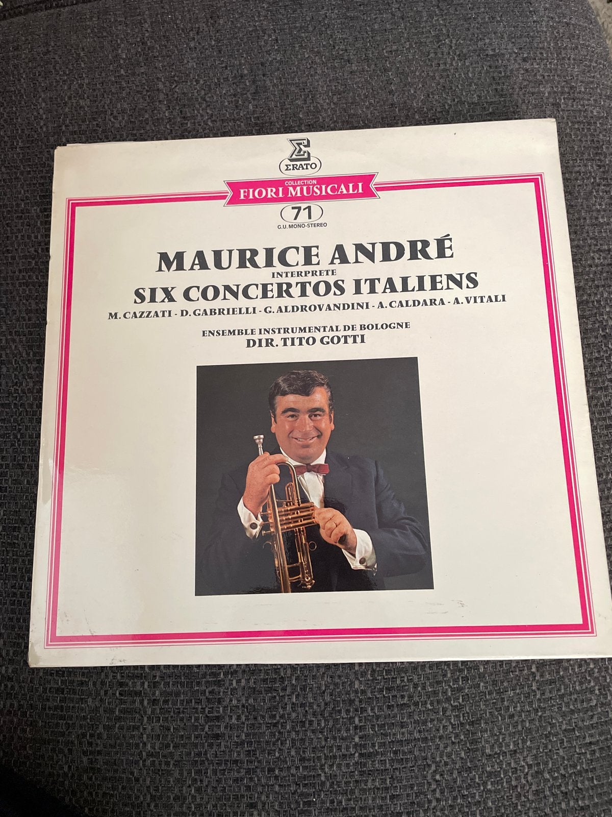 Maurice André - Six Concertos Italiens (Vinyl), LP, Gebruikt, Overige genres, Ophalen of Verzenden