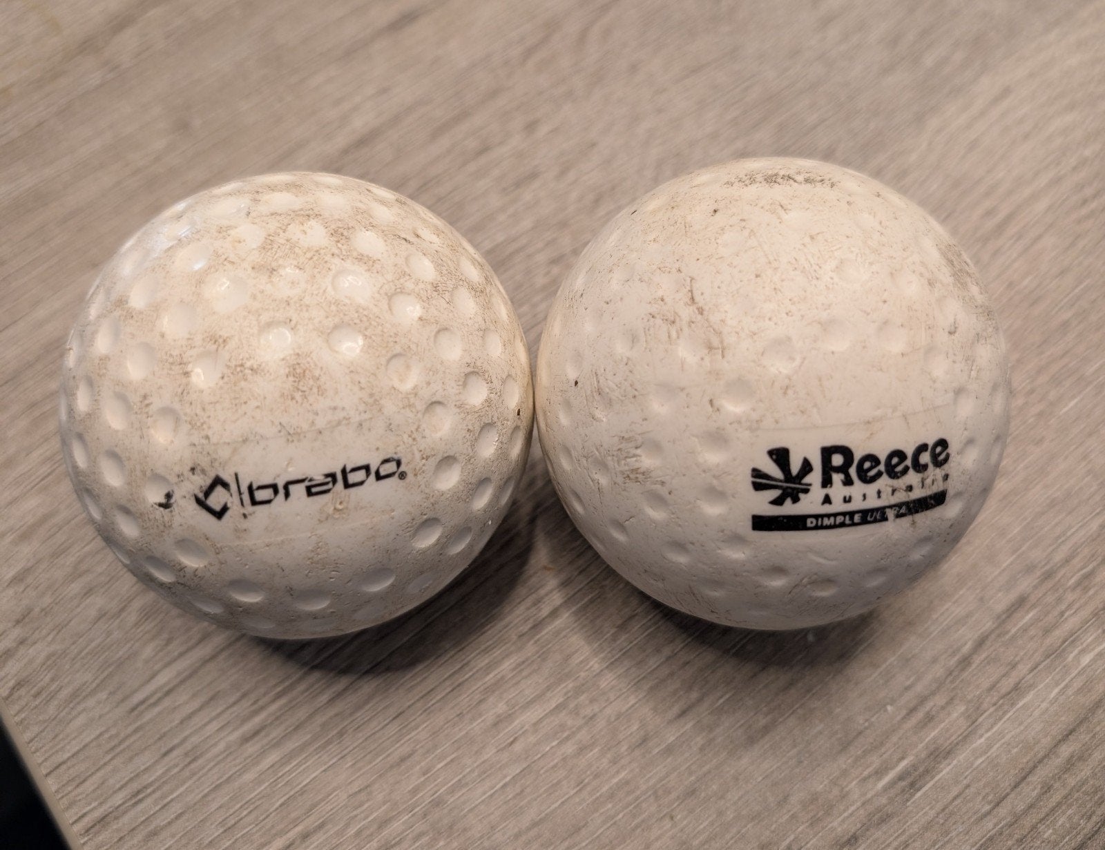 Gebruikte hockeyballen (2 stuks), Ophalen, Gebruikt, Bal