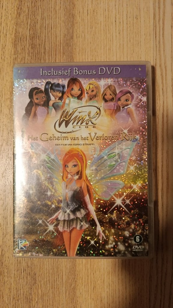 Winx Club: Het Geheim van het Verloren Rijk + Bonus DVD, Cd's en Dvd's, Animatie, Nederlands, Zo goed als nieuw, Vanaf 6 jaar