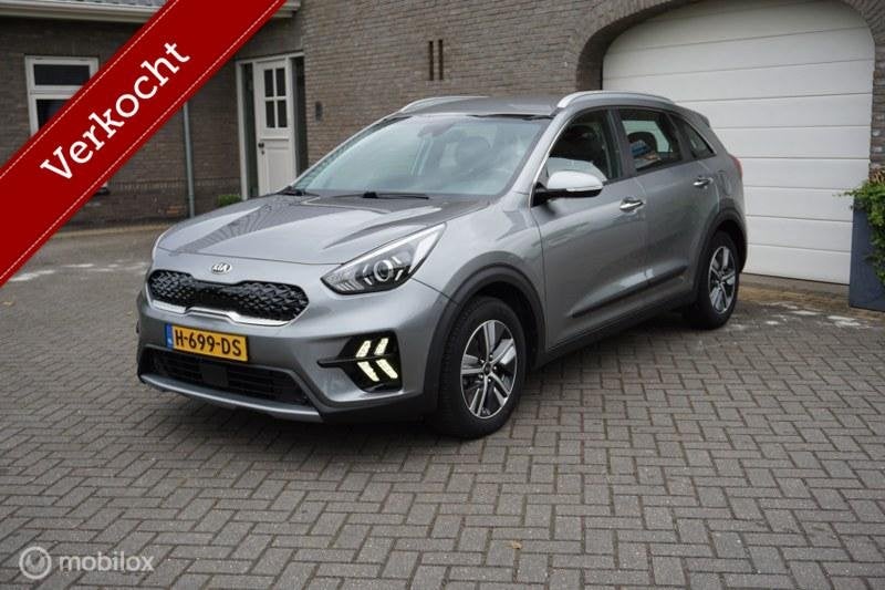 Kia Niro 1.6 GDi Hybrid DynamicLine 100% dealer onderhouden, Auto's, Gebruikt, Euro 6, Origineel Nederlands, Automatische klimaatregeling