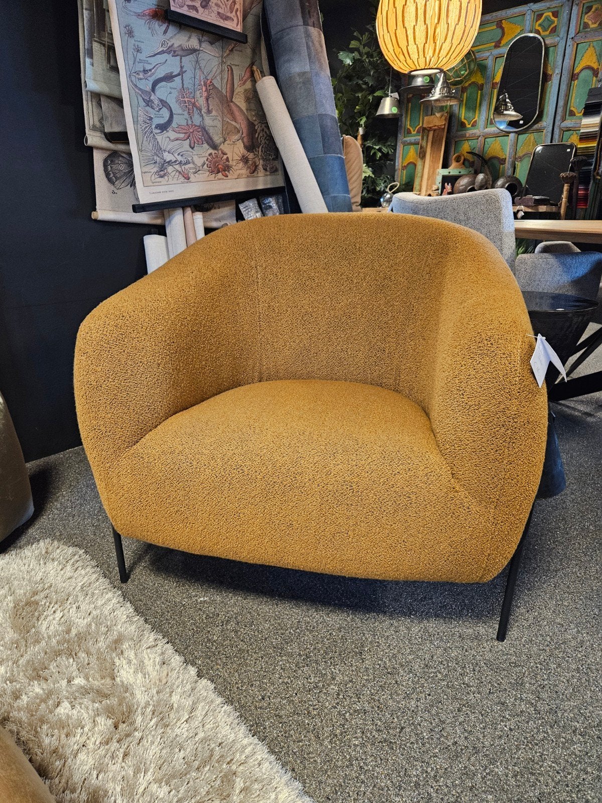 fauteuil BULLIE h.e. design opruiming, Verzenden, Nieuw, 50 tot 75 cm