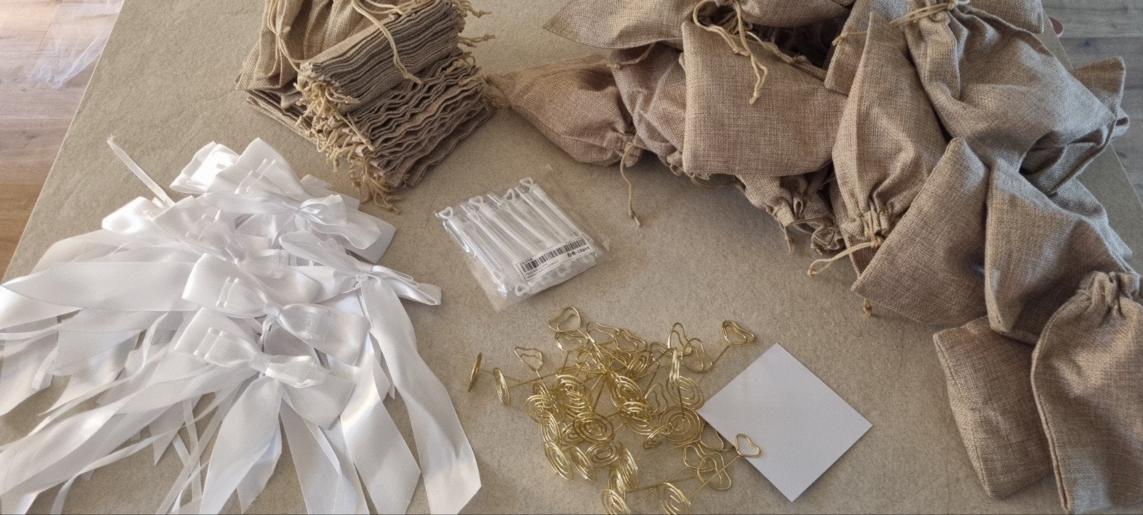 Bruiloft accessoires/ versiering, Ophalen of Verzenden, Nieuw, Versiering, Geboorte of Huwelijk