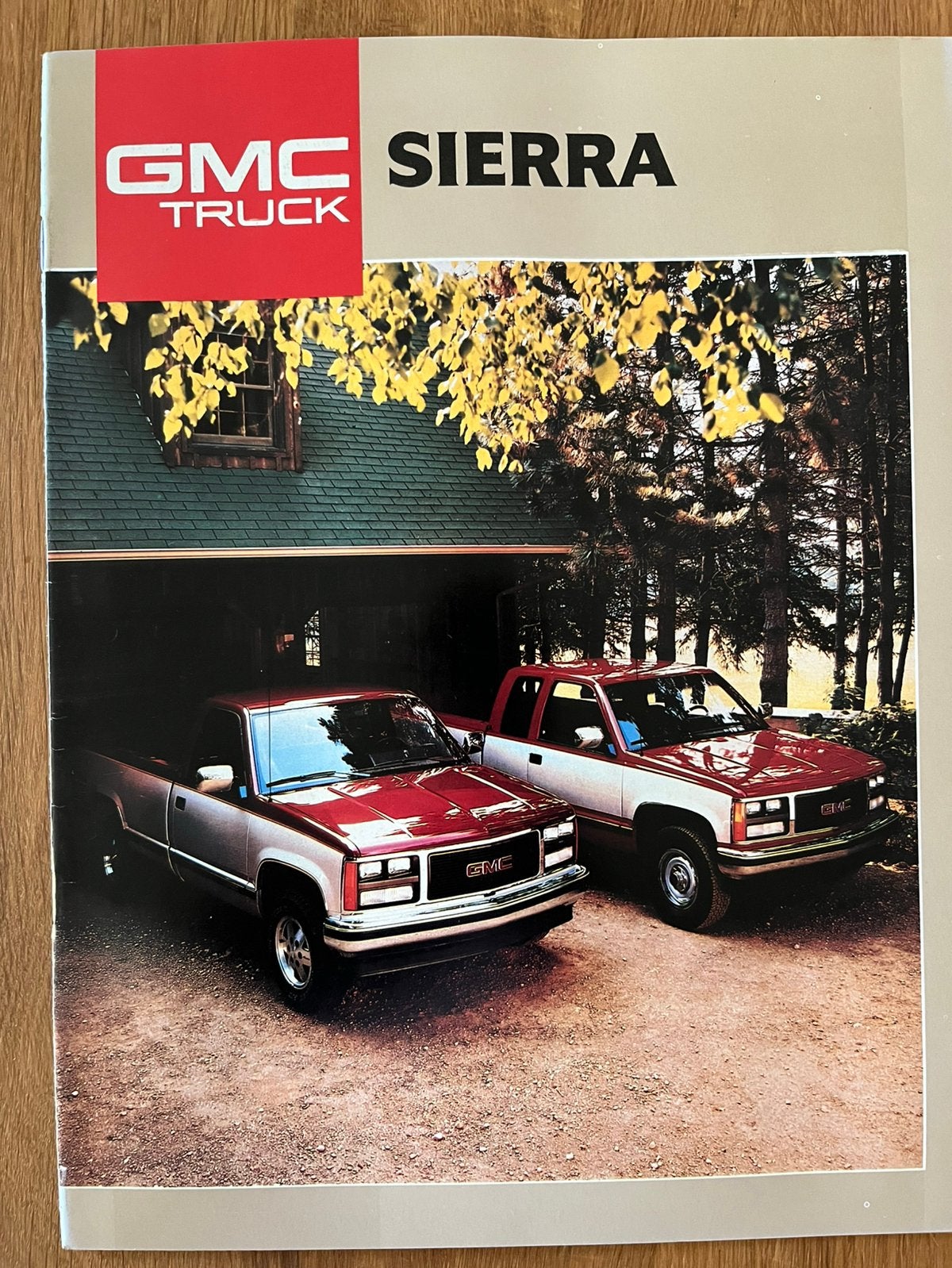 Folder GMC Truck Sierra | 1988, Ophalen of Verzenden, Zo goed als nieuw